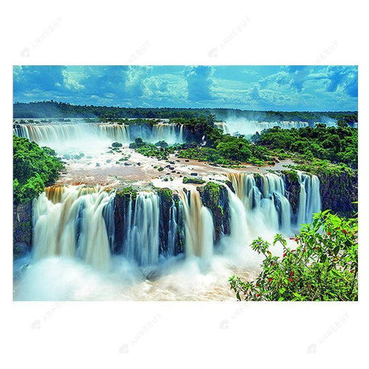 Free Grand Waterfall - MyCraftsGfit - Free 5D Diamond Painting