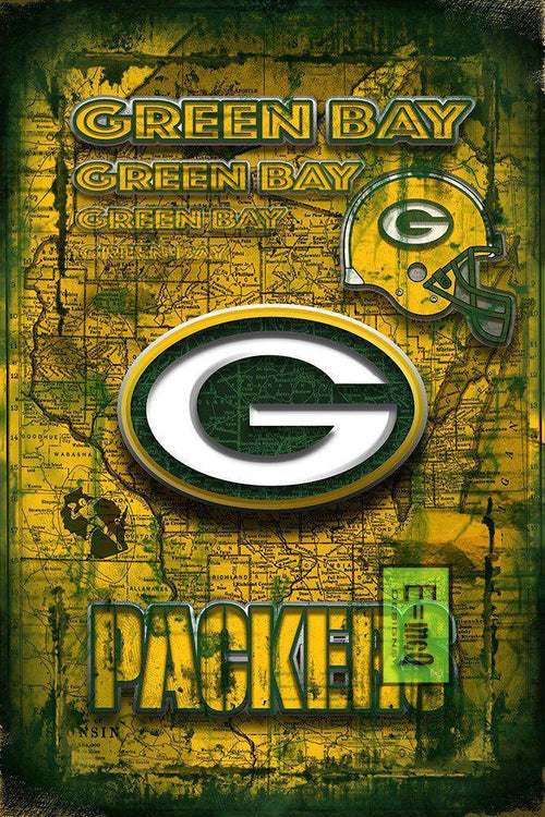 Green Bay Packers 5D Diamond Painting Kits MyCraftsGfit - Free 5D Diamond Painting mycraftsgift.com