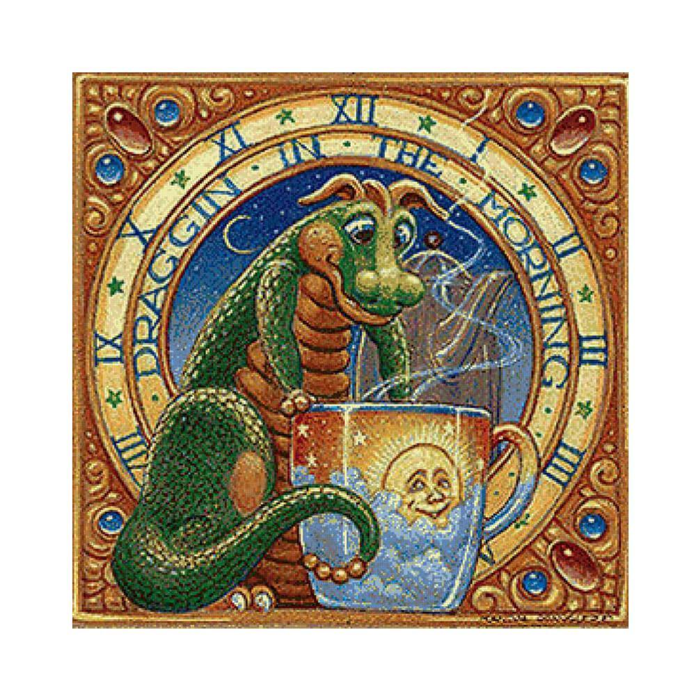 Free Green Dragon - MyCraftsGfit - Free 5D Diamond Painting