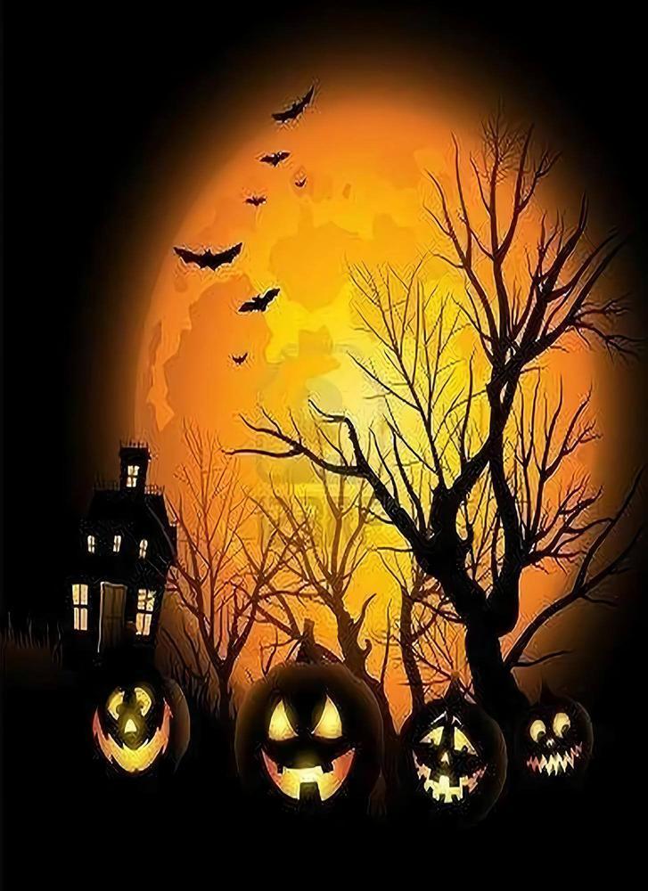 Free Halloween - MyCraftsGfit - Free 5D Diamond Painting