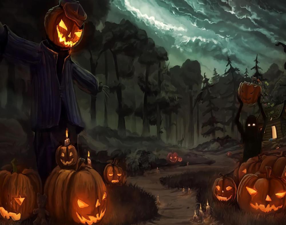 Free Halloween - MyCraftsGfit - Free 5D Diamond Painting