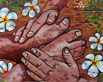 Hands And Feet - MyCraftsGfit - Free 5D Diamond Painting
