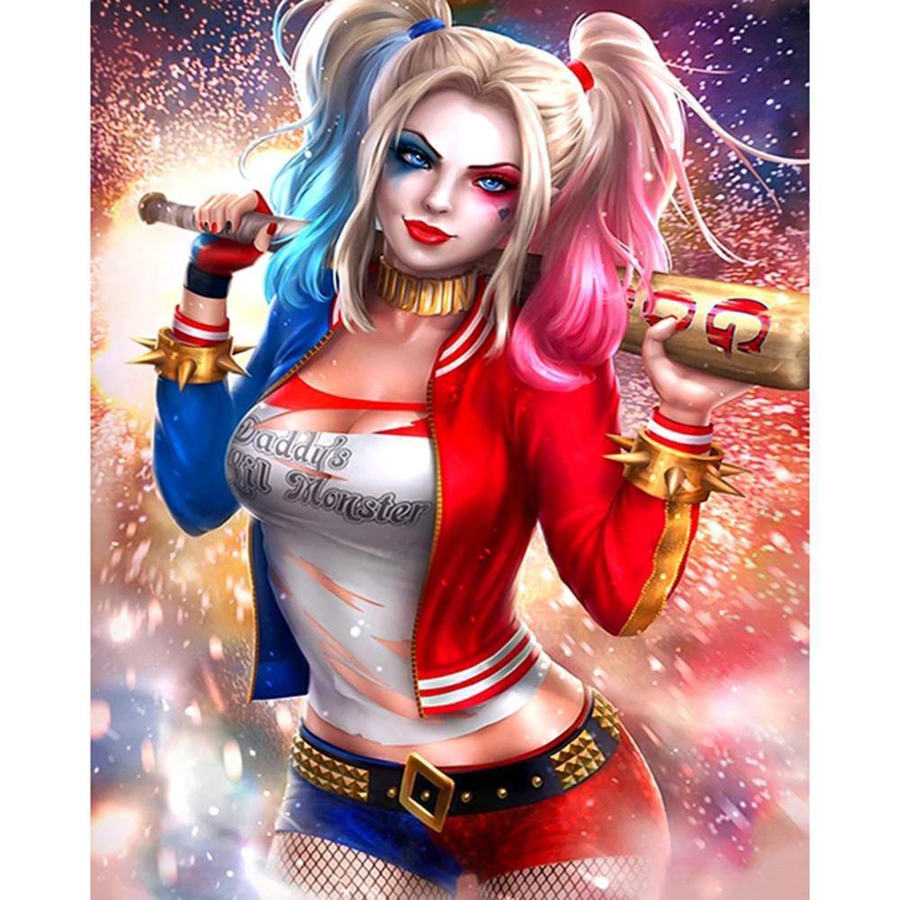 Free Harley Quinn - MyCraftsGfit - Free 5D Diamond Painting