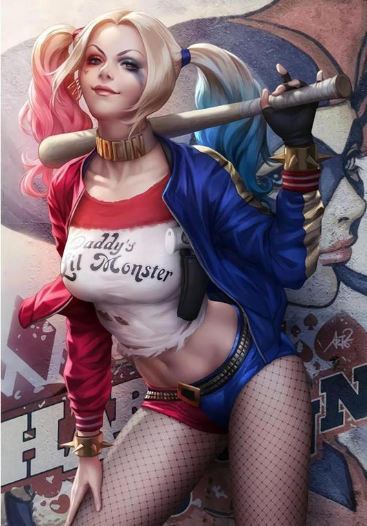 Free Harley Quinn - MyCraftsGfit - Free 5D Diamond Painting