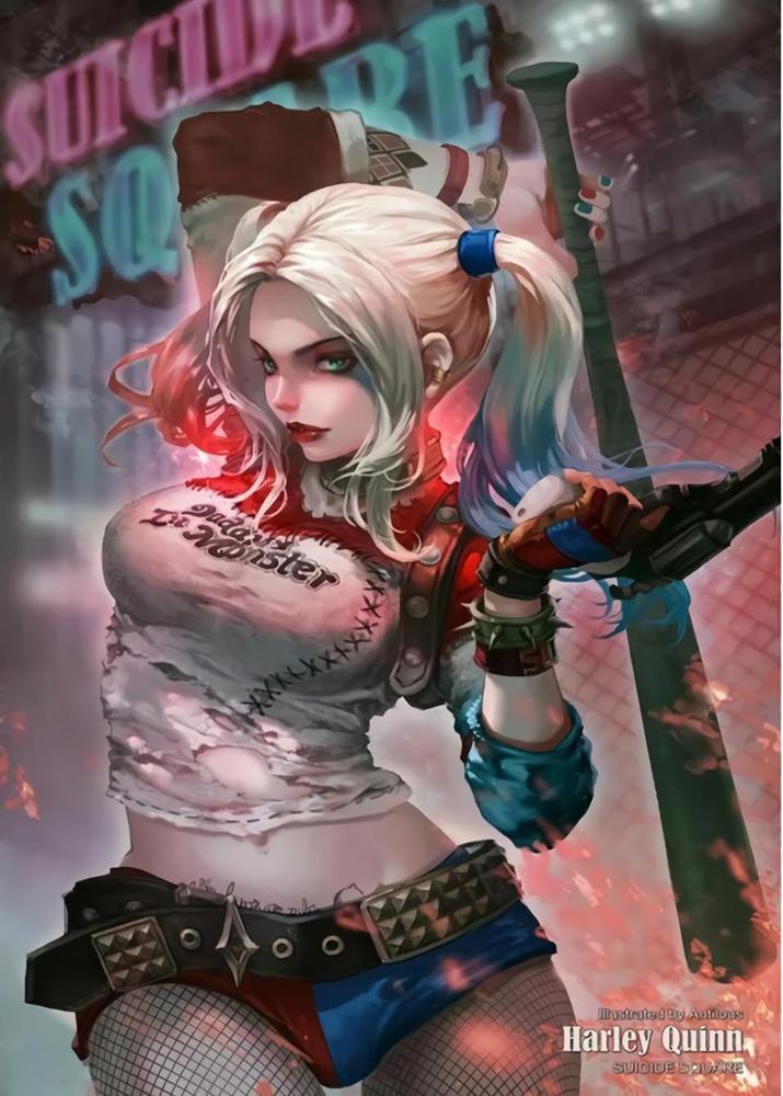 Free Harley Quinn - MyCraftsGfit - Free 5D Diamond Painting