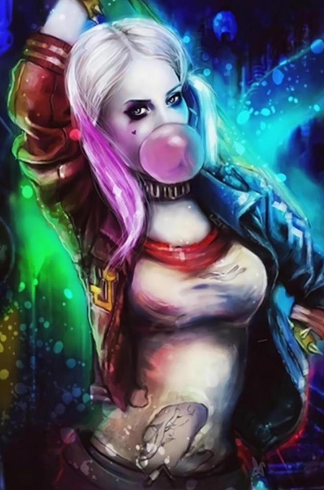 Free Harley Quinn - MyCraftsGfit - Free 5D Diamond Painting