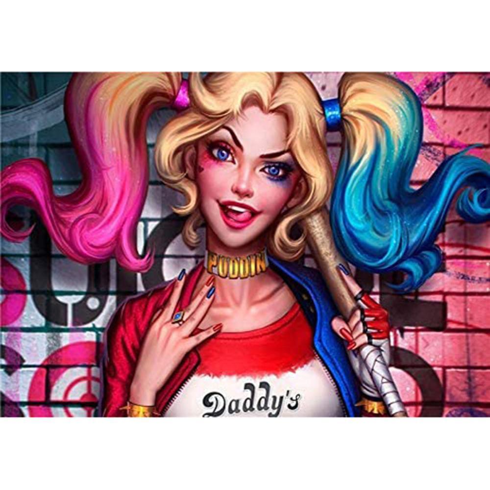 Free Harley Quinn - MyCraftsGfit - Free 5D Diamond Painting