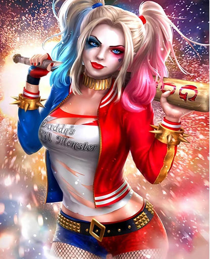 Free Harley Quinn - MyCraftsGfit - Free 5D Diamond Painting