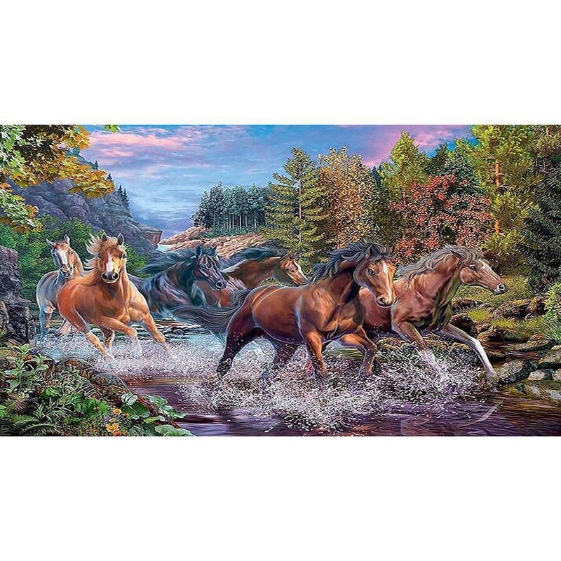 Horse Free 5D Diamond Painting Kits MyCraftsGfit - Free 5D Diamond Painting mycraftsgift.com