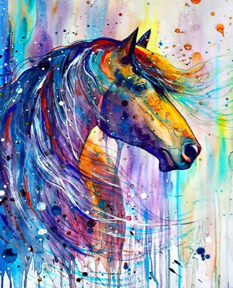 Horse - MyCraftsGfit - Free 5D Diamond Painting