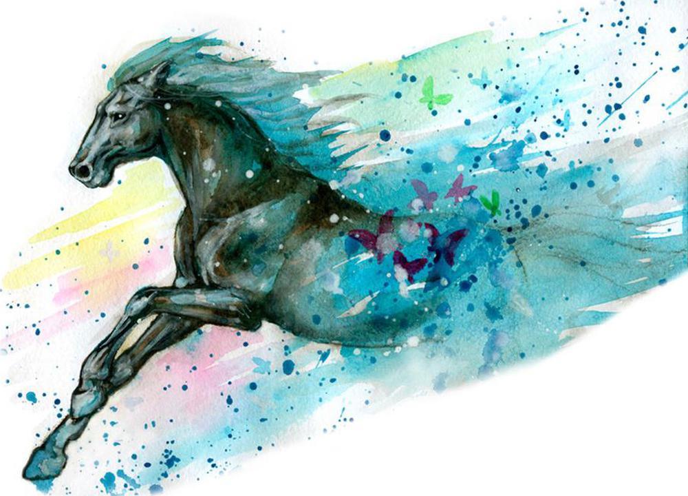 Free Horse - MyCraftsGfit - Free 5D Diamond Painting