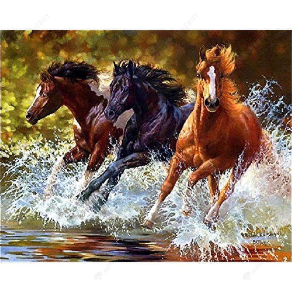 Free Horse - MyCraftsGfit - Free 5D Diamond Painting