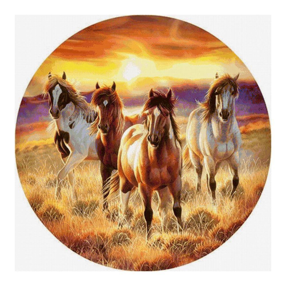 Horse - MyCraftsGfit - Free 5D Diamond Painting