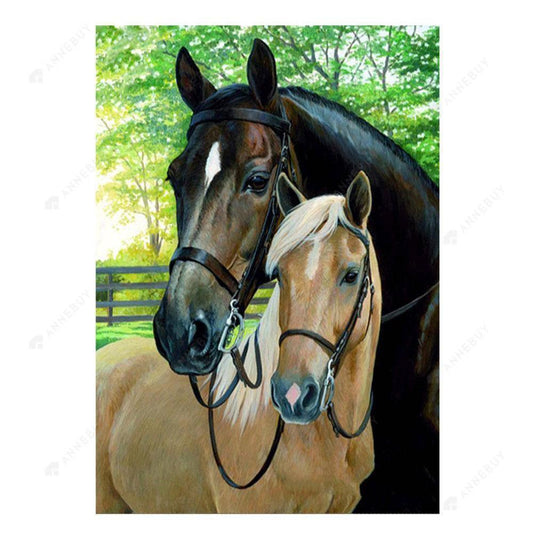 Free Horses - MyCraftsGfit - Free 5D Diamond Painting