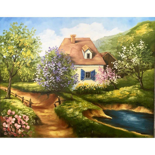 Free House - MyCraftsGfit - Free 5D Diamond Painting