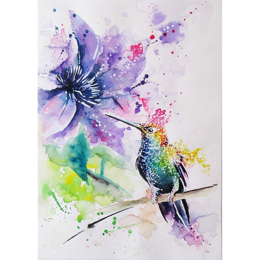 Free Hummingbird - MyCraftsGfit - Free 5D Diamond Painting