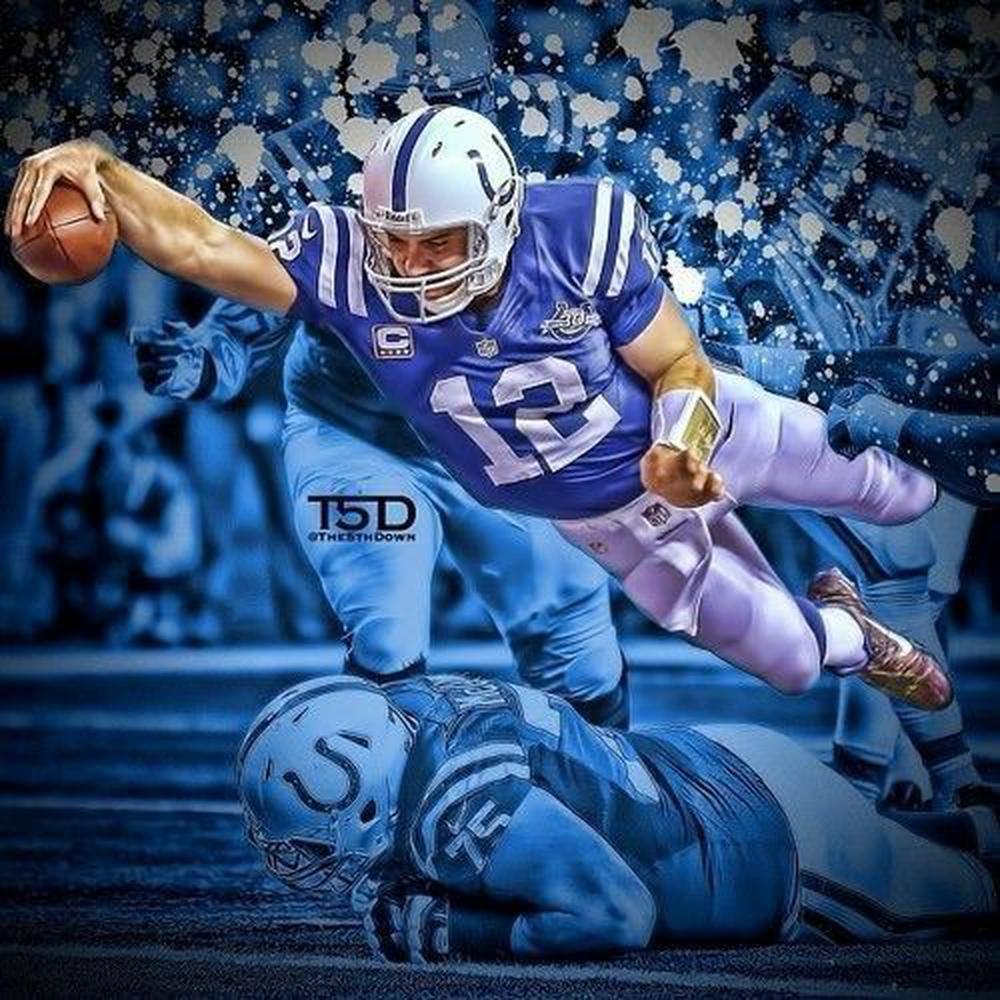 Free Indianapolis Colts - MyCraftsGfit - Free 5D Diamond Painting