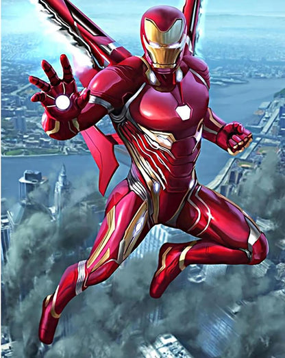 Free Iron Man - MyCraftsGfit - Free 5D Diamond Painting