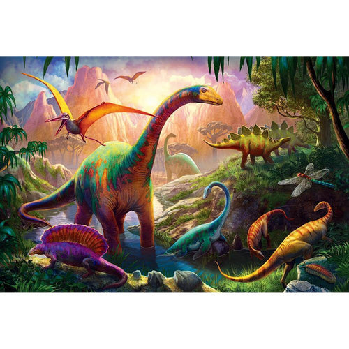 Jurassic Age - MyCraftsGfit - Free 5D Diamond Painting