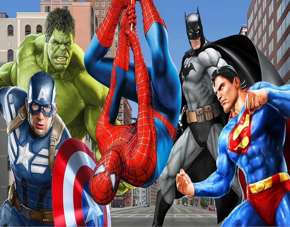 Free Justice League vs Avengers - MyCraftsGfit - Free 5D Diamond Painting