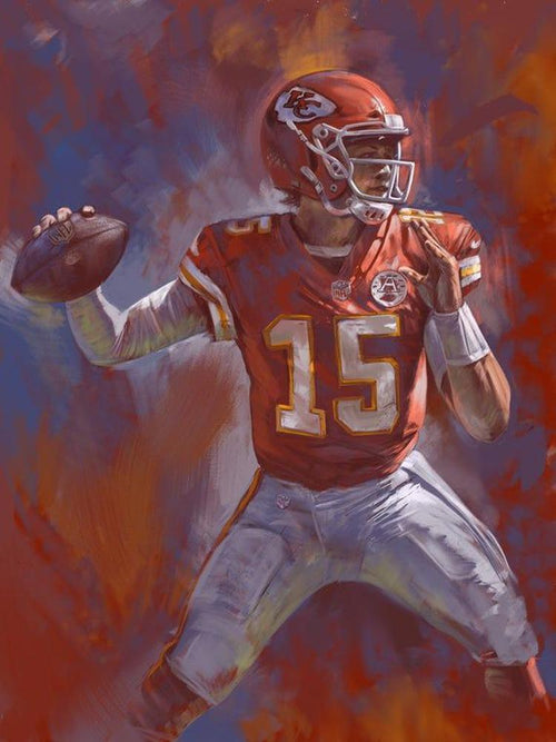 Free Kansas City Chiefs - MyCraftsGfit - Free 5D Diamond Painting