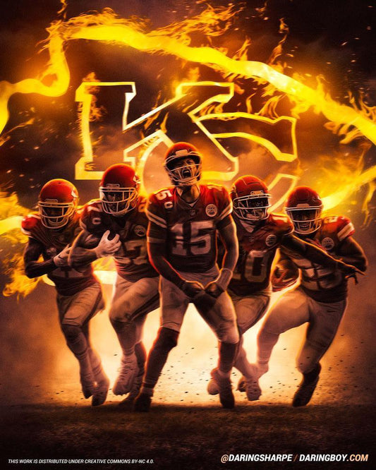 Free Kansas City Chiefs - MyCraftsGfit - Free 5D Diamond Painting