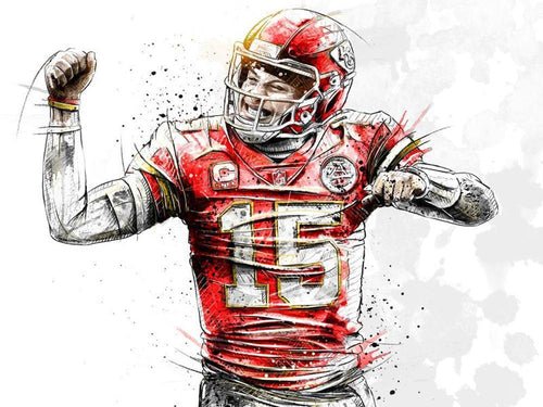 Free Kansas City Chiefs - MyCraftsGfit - Free 5D Diamond Painting