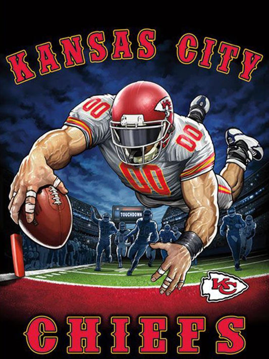 Free Kansas City Chiefs - MyCraftsGfit - Free 5D Diamond Painting