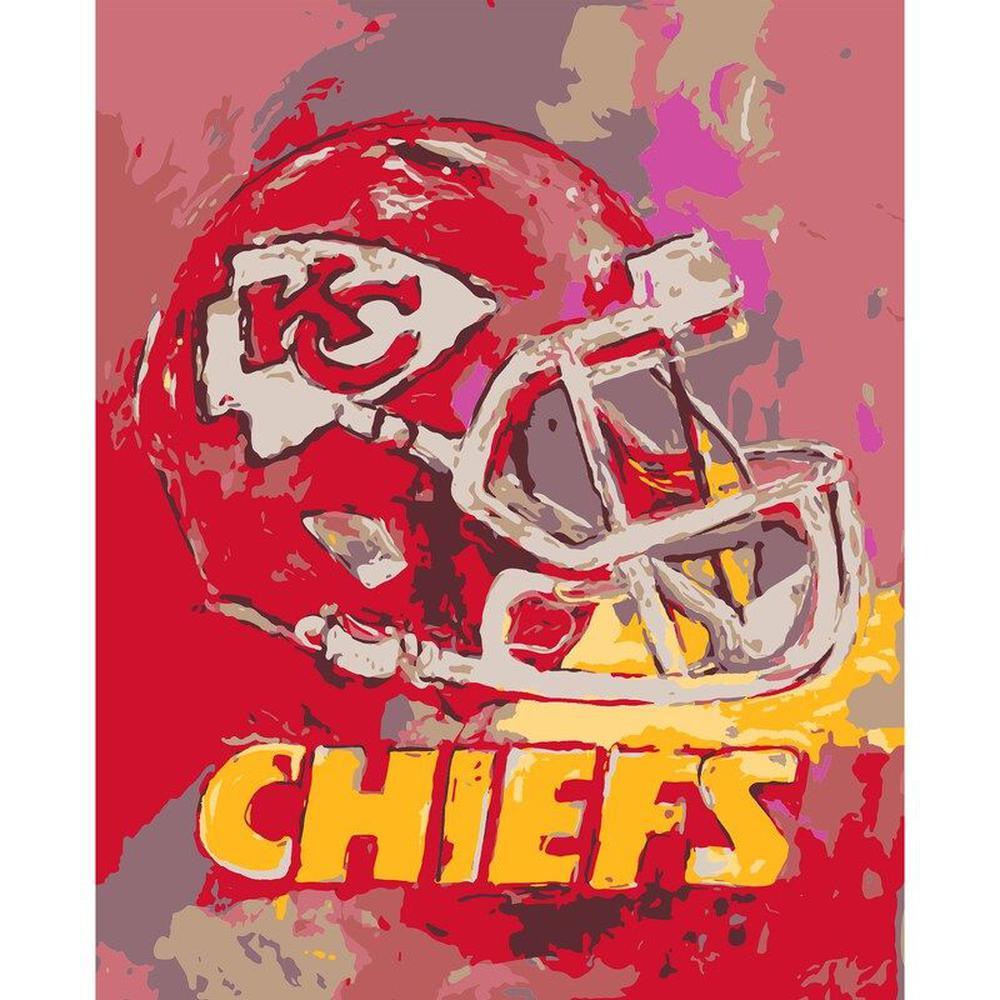 Kansas City Chiefs 5D Diamond Painting Kits MyCraftsGfit - Free 5D Diamond Painting mycraftsgift.com