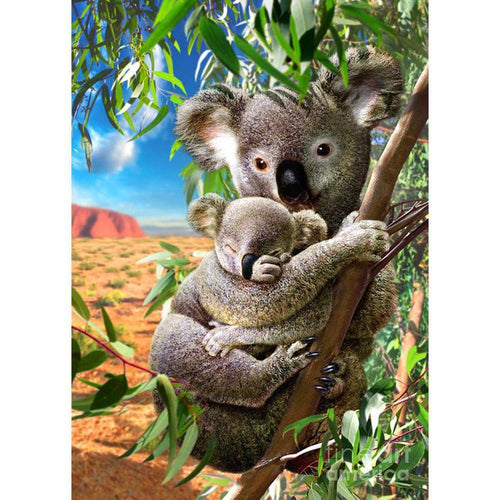 Free Koala - MyCraftsGfit - Free 5D Diamond Painting