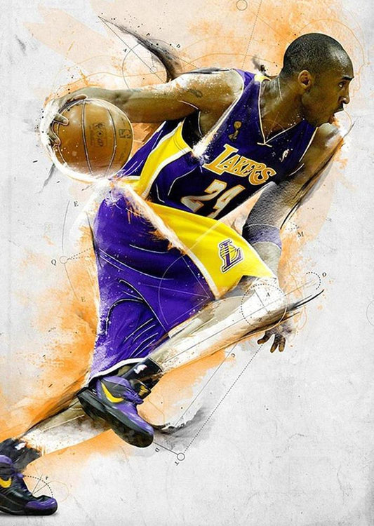 Free Kobe Bryant - MyCraftsGfit - Free 5D Diamond Painting