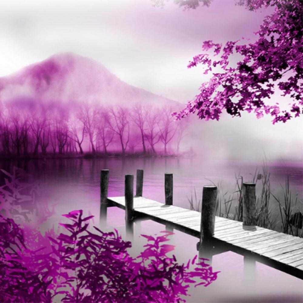 Free Lakeside - MyCraftsGfit - Free 5D Diamond Painting