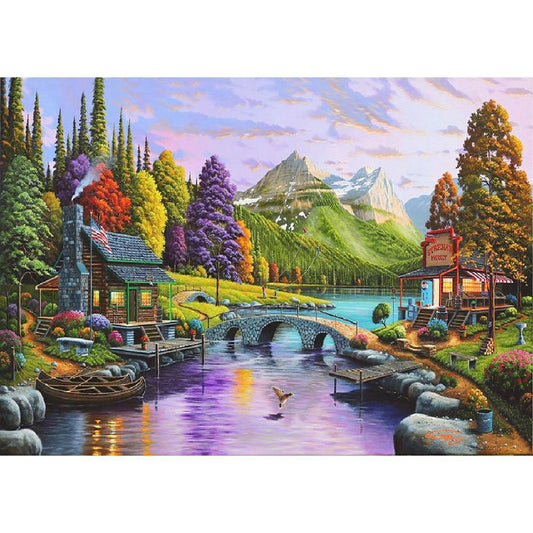 Free Landscape - MyCraftsGfit - Free 5D Diamond Painting