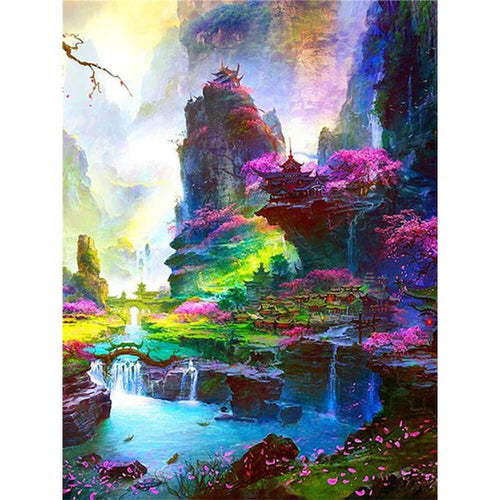 Free Landscape - MyCraftsGfit - Free 5D Diamond Painting