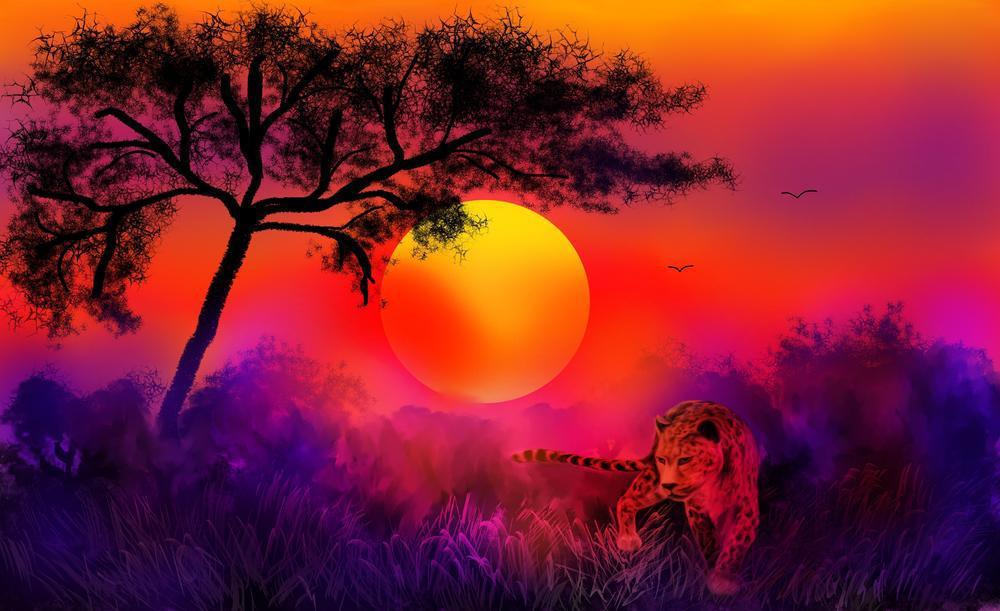 Free Leopard - MyCraftsGfit - Free 5D Diamond Painting