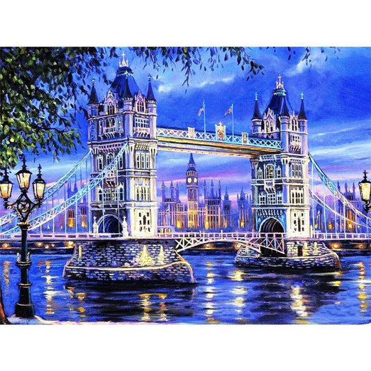 Light Bridge Free 5D Diamond Painting Kits MyCraftsGfit - Free 5D Diamond Painting mycraftsgift.com