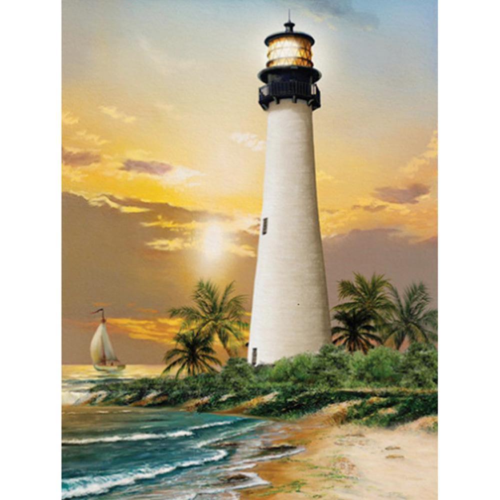 Free Lighthouse - MyCraftsGfit - Free 5D Diamond Painting