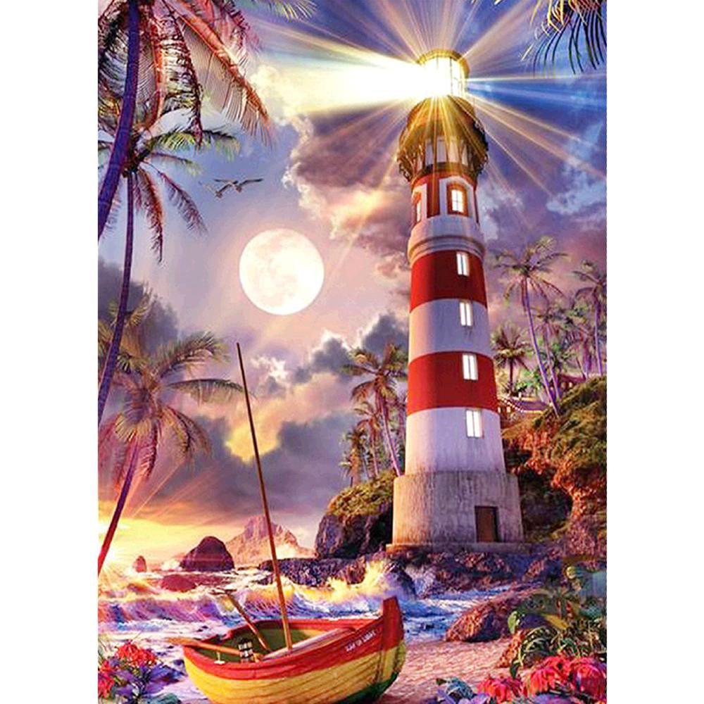 Free Lighthouse - MyCraftsGfit - Free 5D Diamond Painting