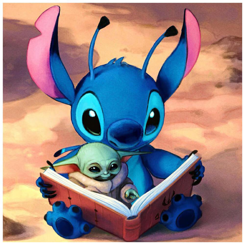 Free Lilo Stitch - MyCraftsGfit - Free 5D Diamond Painting