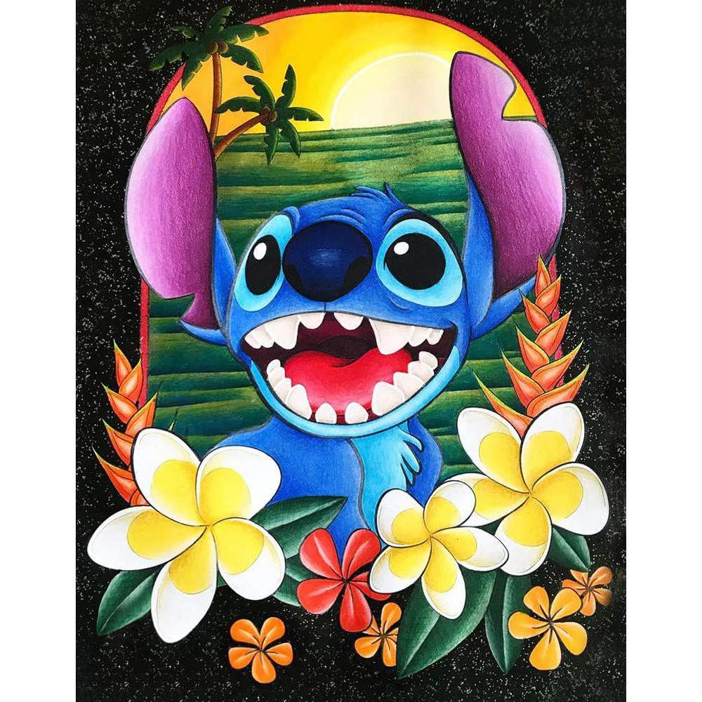 Free Lilo Stitch - MyCraftsGfit - Free 5D Diamond Painting