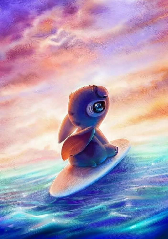 Free Lilo & Stitch - MyCraftsGfit - Free 5D Diamond Painting