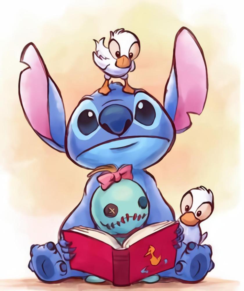 Free Lilo & Stitch - MyCraftsGfit - Free 5D Diamond Painting