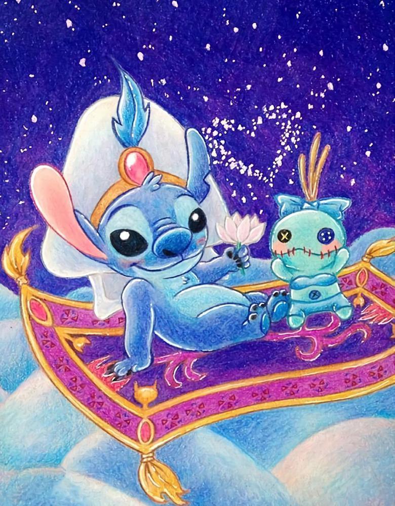 Free Lilo & Stitch - MyCraftsGfit - Free 5D Diamond Painting