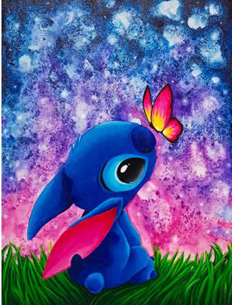 Lilo & Stitch Free 5D Diamond Painting Kits MyCraftsGfit - Free 5D Diamond Painting mycraftsgift.com