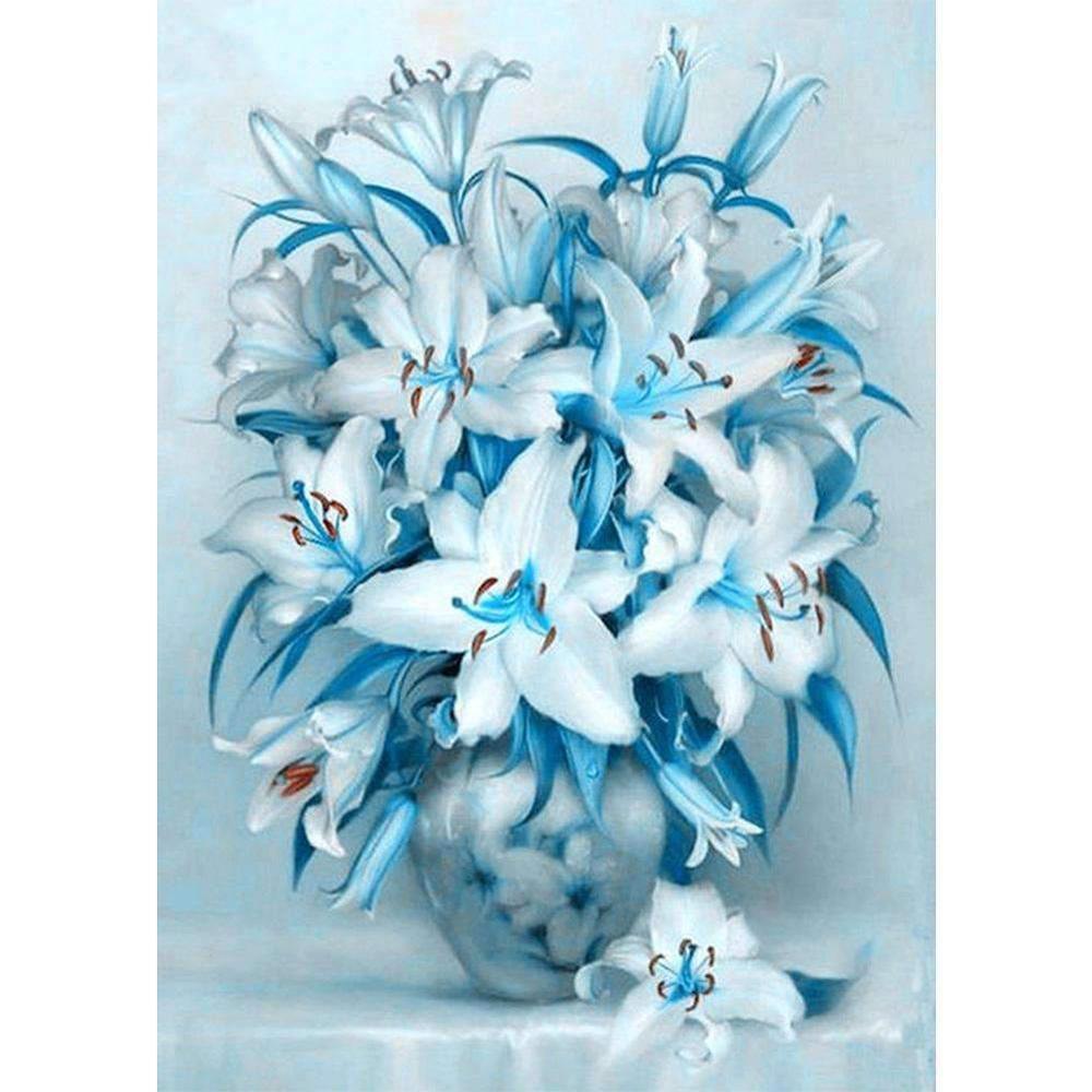 Free Lily Flower - MyCraftsGfit - Free 5D Diamond Painting