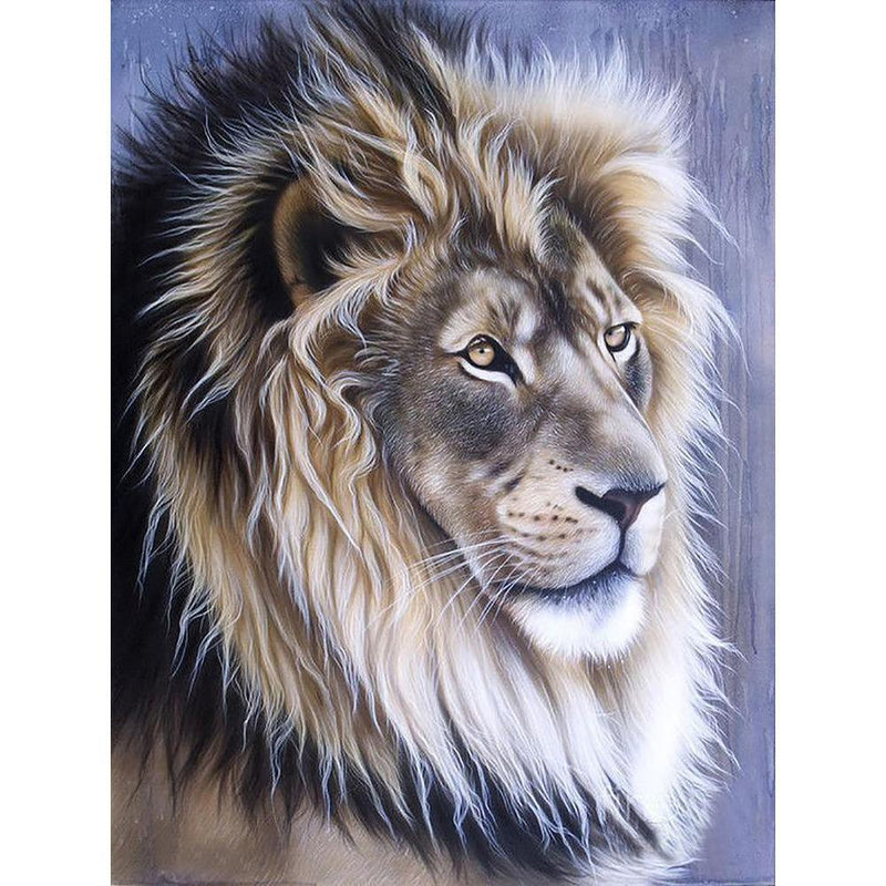 Lion - MyCraftsGfit - Free 5D Diamond Painting