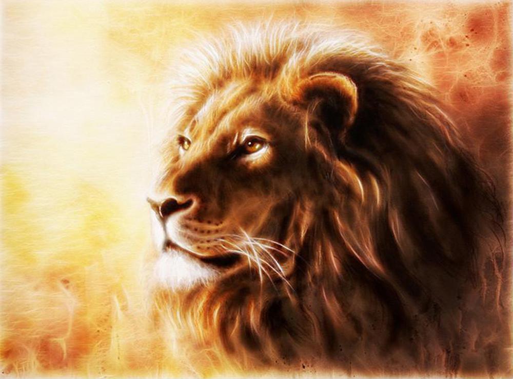 Free Lion - MyCraftsGfit - Free 5D Diamond Painting