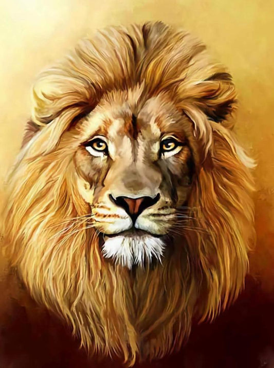 Lion - MyCraftsGfit - Free 5D Diamond Painting