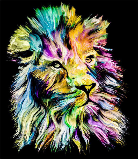 Free Lion - MyCraftsGfit - Free 5D Diamond Painting