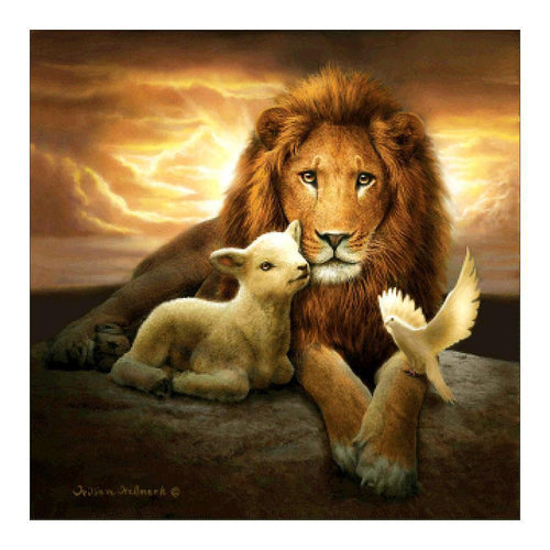 Lion - MyCraftsGfit - Free 5D Diamond Painting